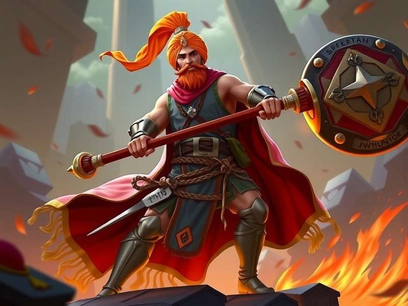 Sikh Mace Defender Game Cover